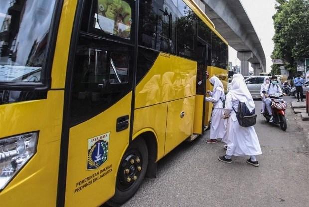 Ratusan Bus Disediakan untuk Pelajar
