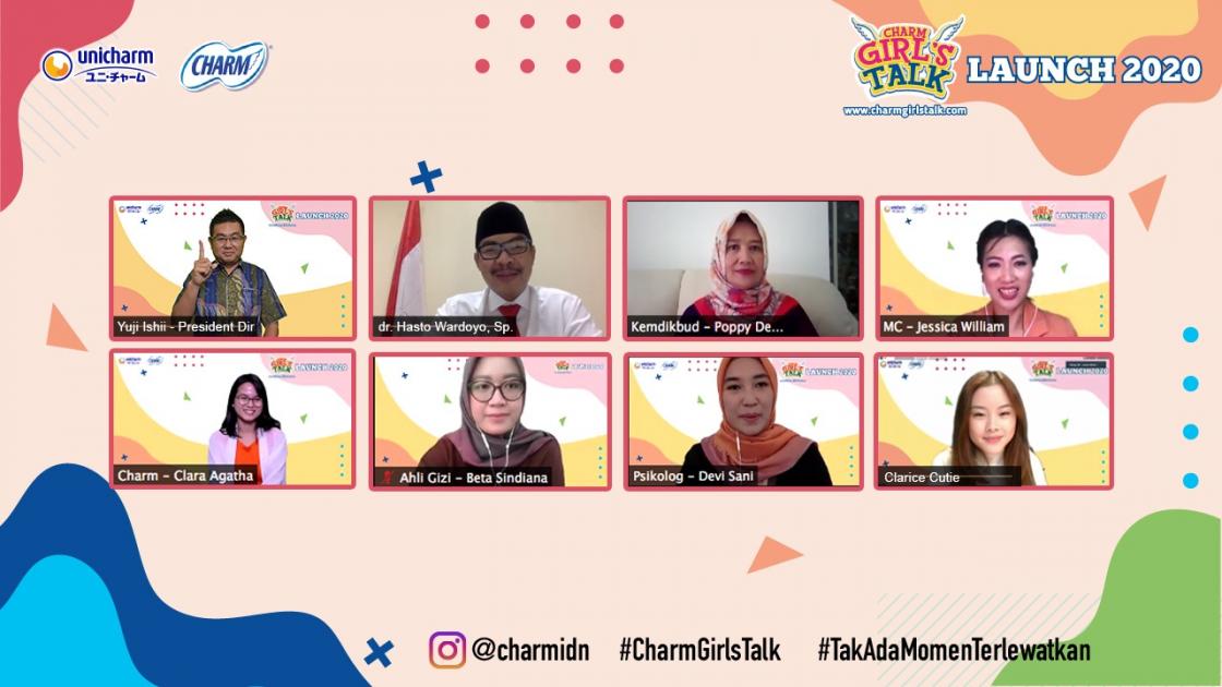 PT Uni-Charm Indonesia Tbk. Luncurkan Website 'Charm Girl's Talk' Edukasi Menstruasi Untuk Anak