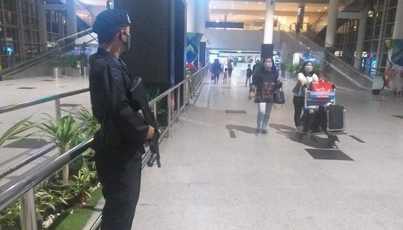 Tim Gegana Diterjunkan Bantu Pengamanan di Bandara Kualanamu