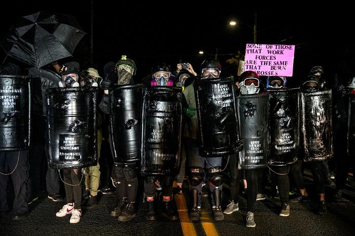 Polisi Kecam Aksi di Portland