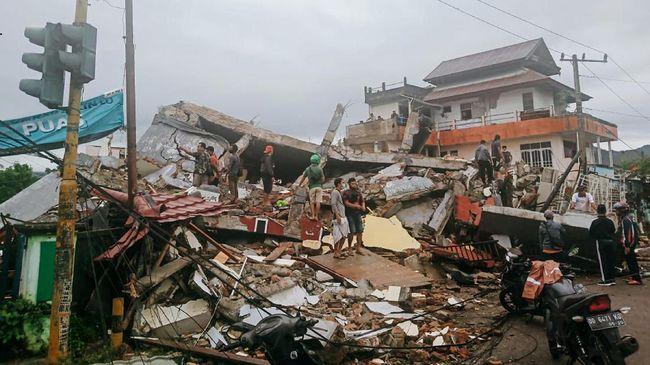 Kerugian Negara Akibat Gempa Mamuju dan Majene Rp494,28 M