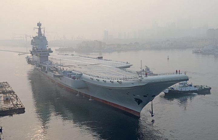 Kapal Induk Baru Tiongkok Jalani Uji Berlayar