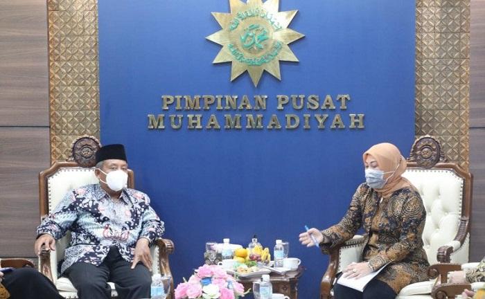 Menaker Ajak Muhammadiyah Kolaborasi Tingkatkan Kompetensi SDM