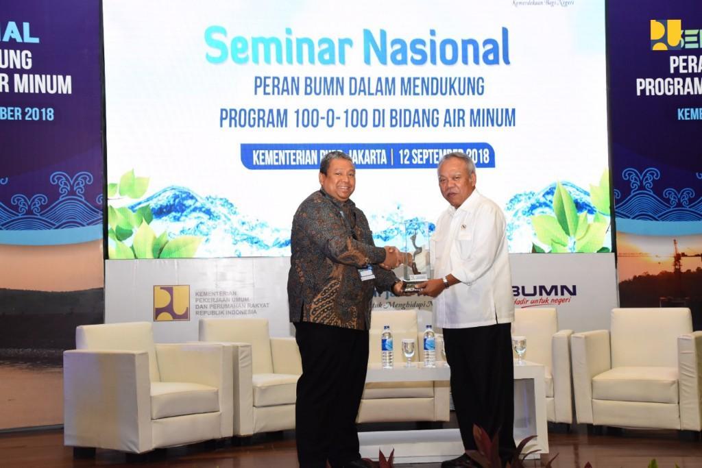 Menteri Basuki Dorong Inovasi BUMN Wujudkan Capaian 100% Layanan Air Minum