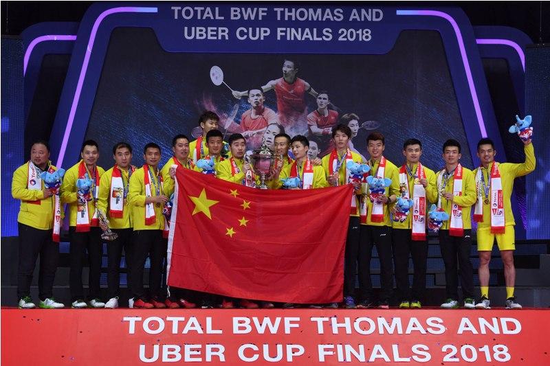 Tiongkok Juara Piala Thomas