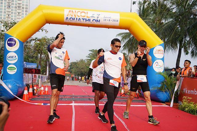 Gelar Aquathlon, Ancol Diapresiasi