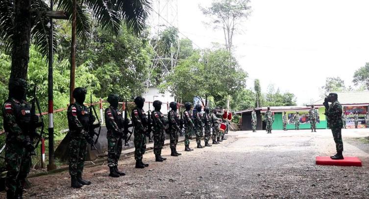 Jenderal Berdarah Ketapang Ini Kunjungi Markas Anak Buahnya di Ujung Negeri