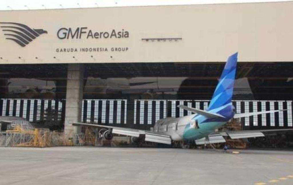 GMF Kerja Sama Perawatan Pesawat Terbang