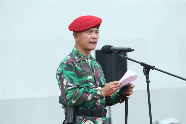 Keras, Peringatan Komandan Koopssus TNI 