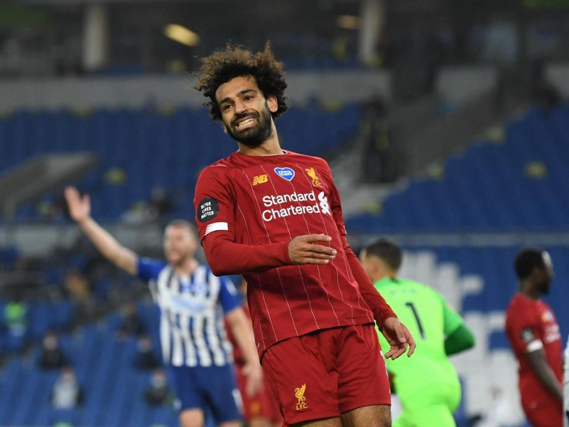 Salah Cemerlang, Liverpool Taklukkan Brighton 3-1