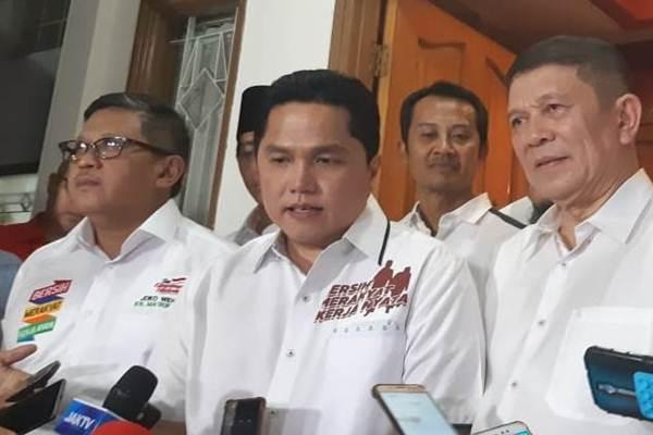 Erick Thohir: TKN Jokowi-Ma'ruf Hindari Kata-kata Pertarungan