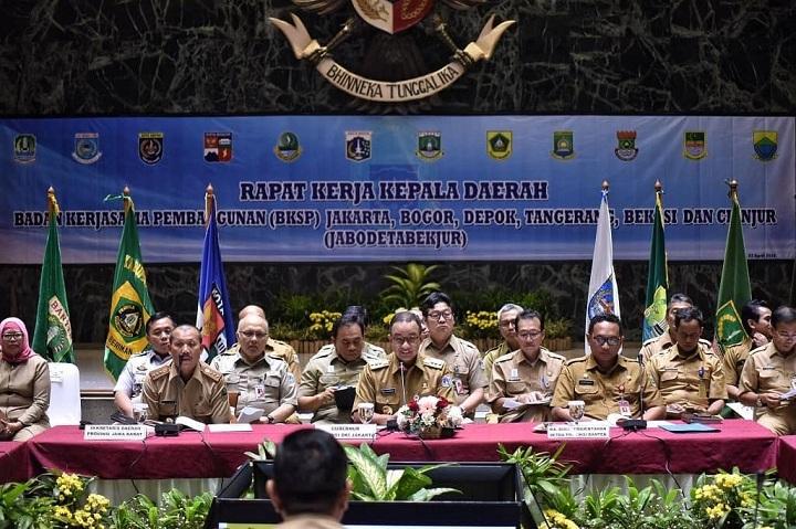 Sembilan Kepala Daerah Rumuskan Solusi Banjir dan Kemacetan