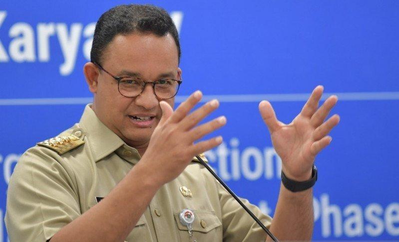 Anies Perpanjang PSBB Hingga 17 Januari 