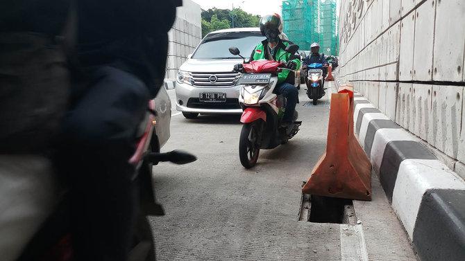 Lubang 'Underpass' Mampang Segera Ditutup