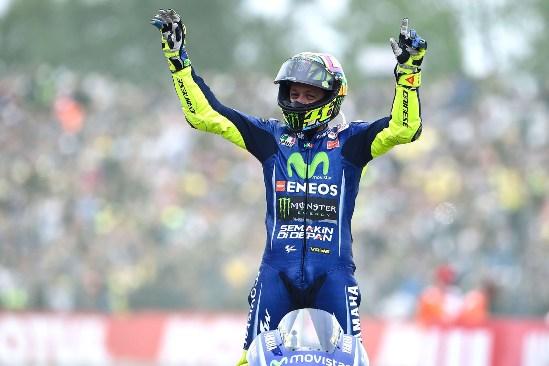 Rossi Lega Bisa Finis Kelima di Sachsenring