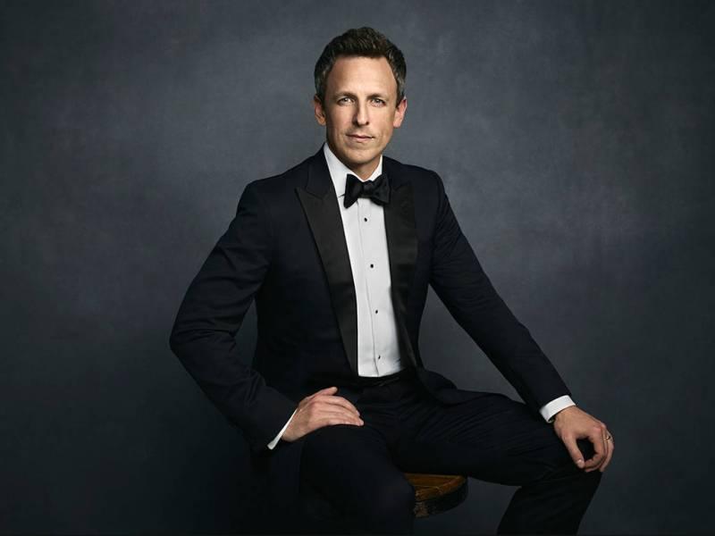 Seth Meyers Istrinya Melahirkan di Lobi Apartemen