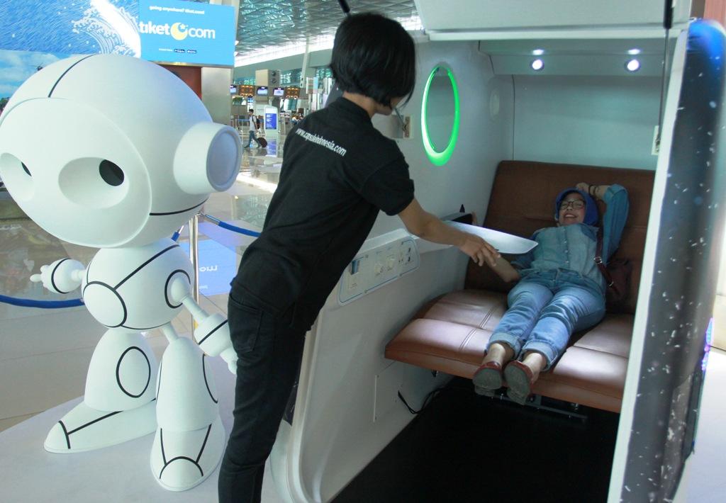 SLEEPING POD DI SOEKARNO HATTA