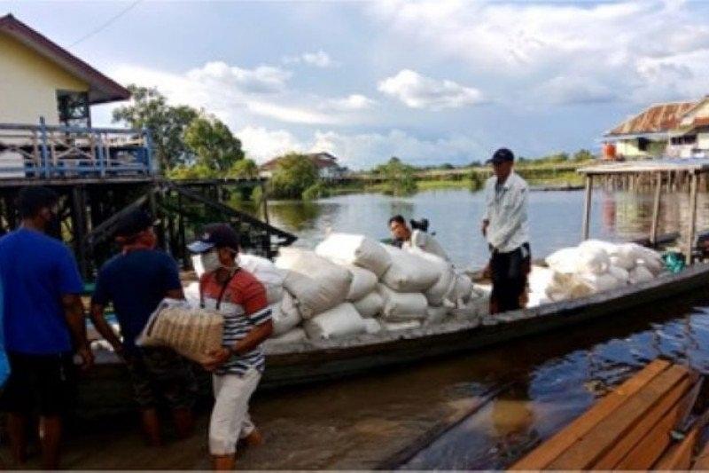 Dukung Ketahanan Pangan, Pertani Psok Benih Padi di Wilayah Perbatasan Terluar