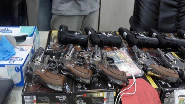 Tiga Penjual Air Gun Ilegal Ditangkap