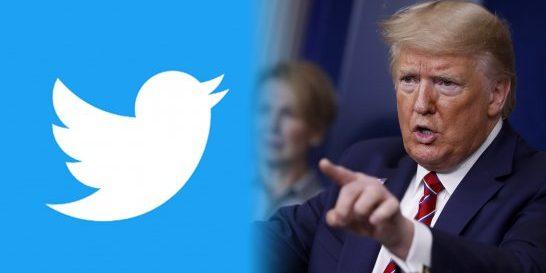 Twiiter Nonaktifkan Akun Presiden Trump Terkait Kerusuhan Kongres