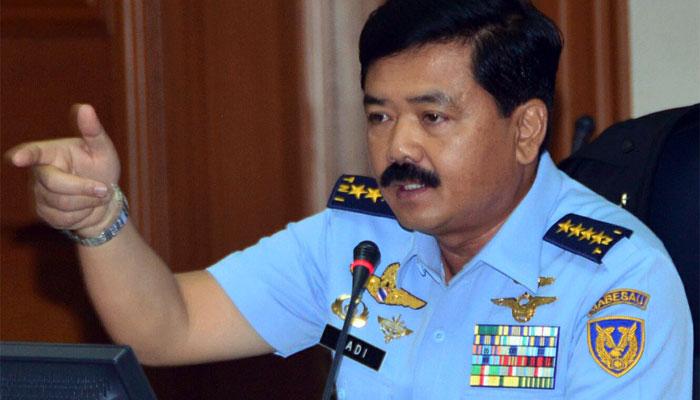 Panglima TNI Terima Kenaikan Pangkat 28 Perwira Tinggi TNI