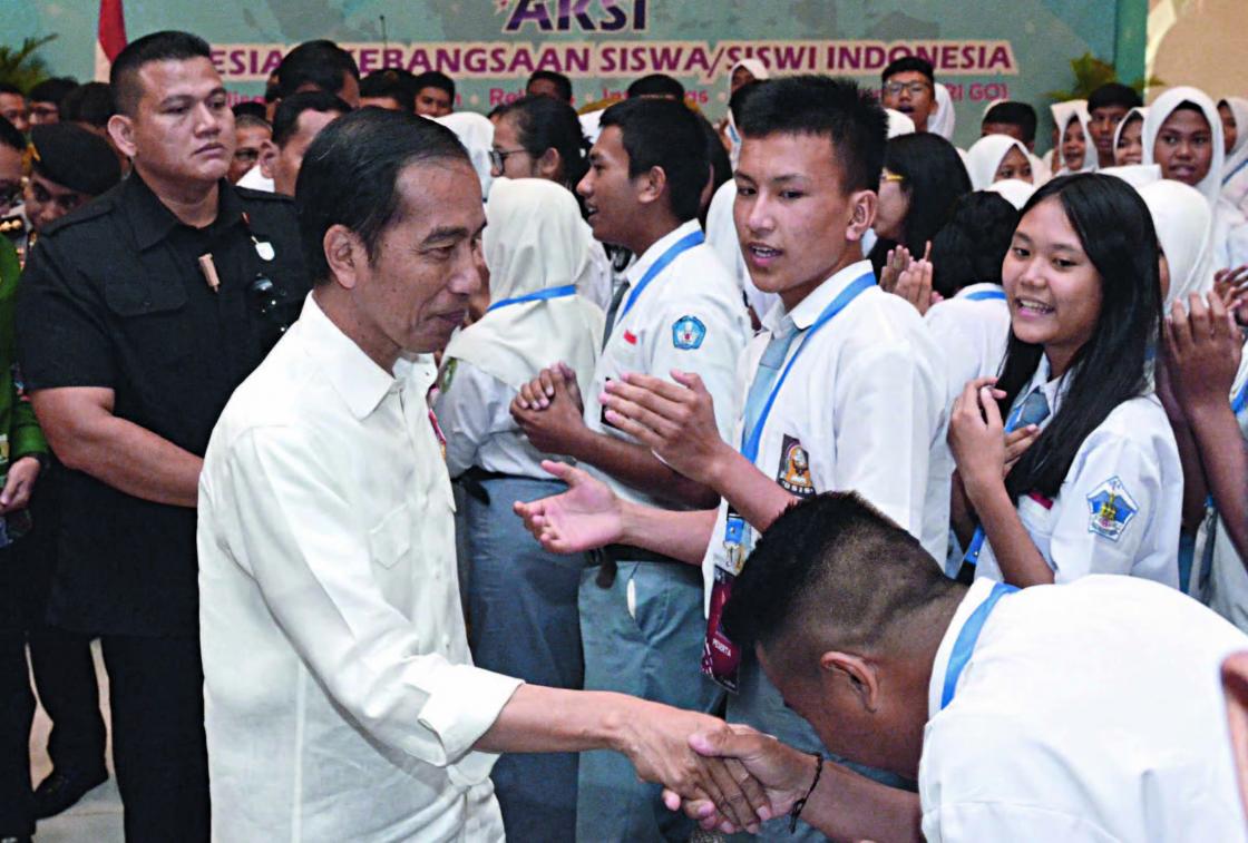 Jokowi: Jangan Mau Diadu Domba