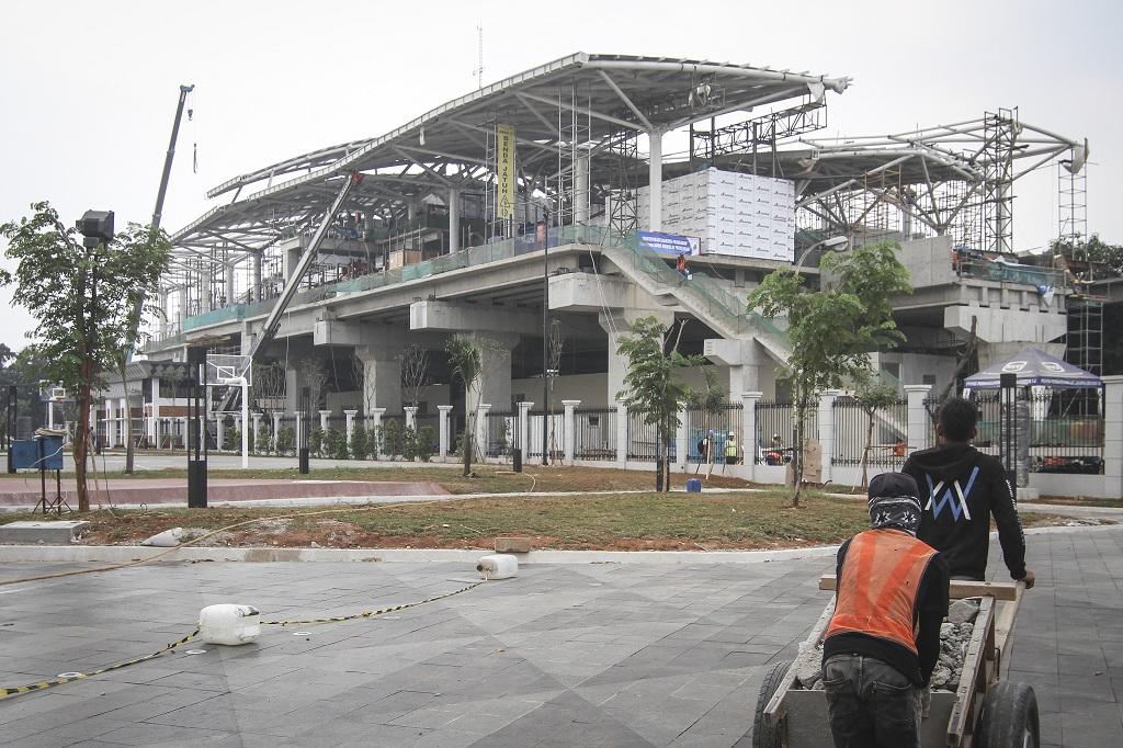 Pembangunan LRT Capai 85 Persen