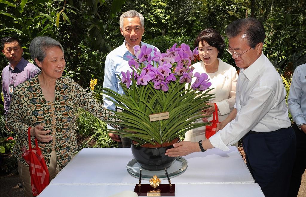 Presiden Korsel di Singapura