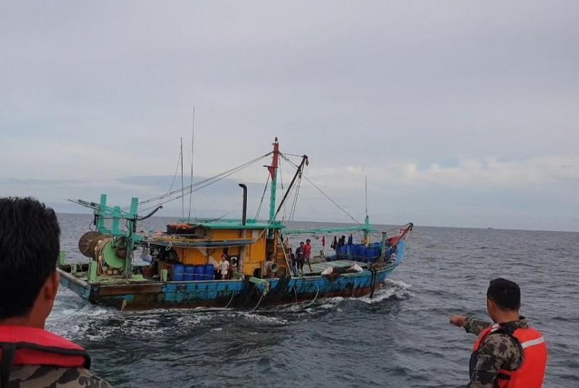 Satgas Illegal Fishing Tangkap Kembali Kapal Ikan Asing