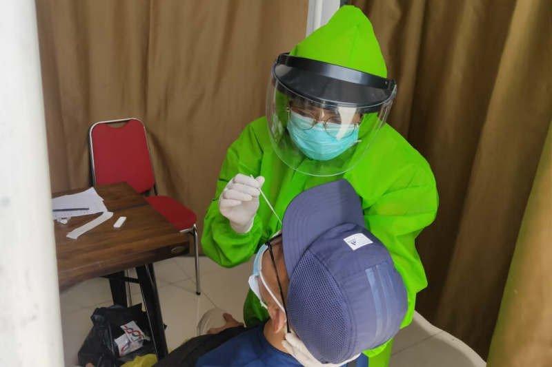 KAI Layani Tes Antigen di Stasiun Semarang Poncol