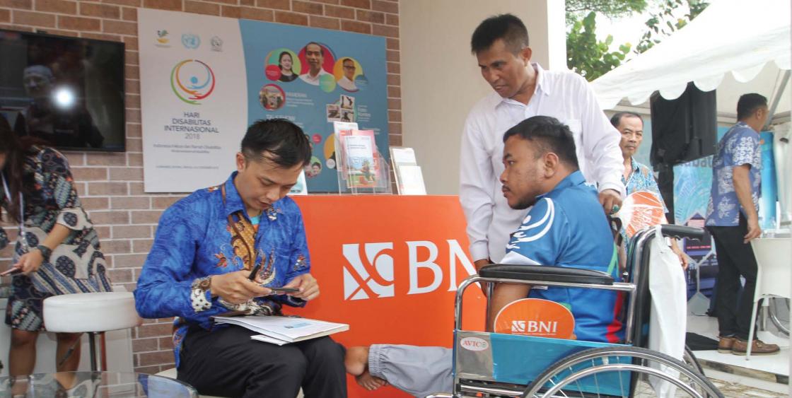 BNI Beri Layananan Prima Penyandang Disabilitas