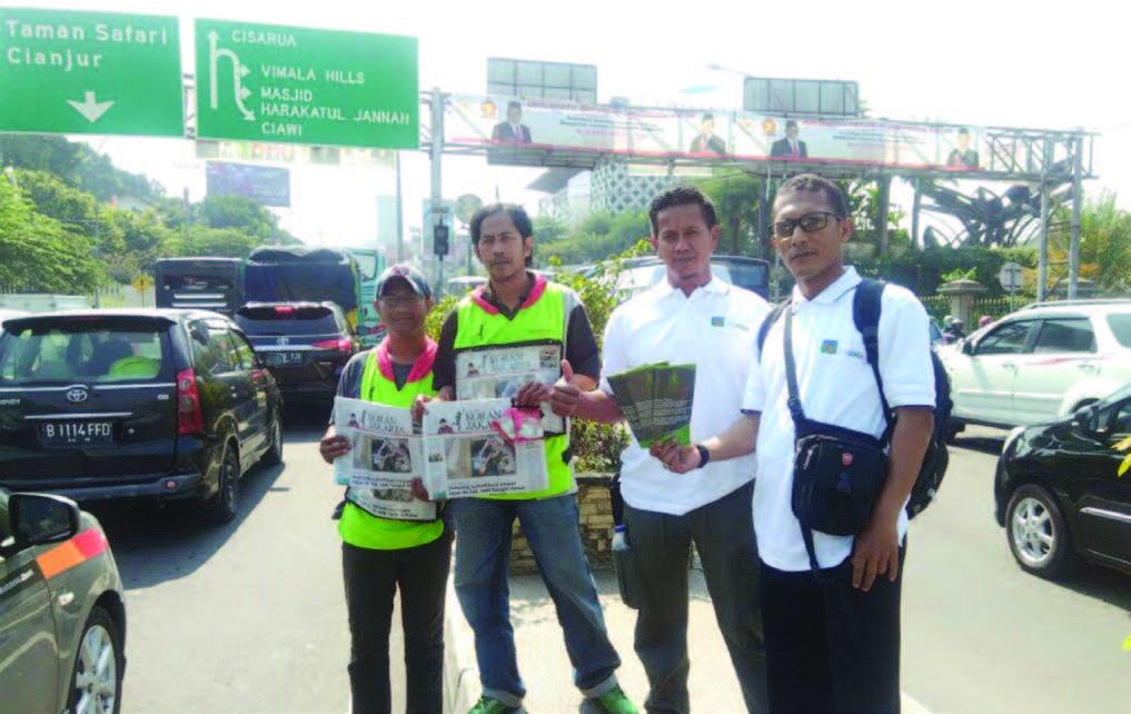 Penjualan Koran Jakarta dan Kopi JJ Royal