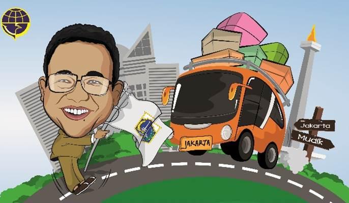 Kuota Mudik Gratis DKI Masih 2.246 Kursi