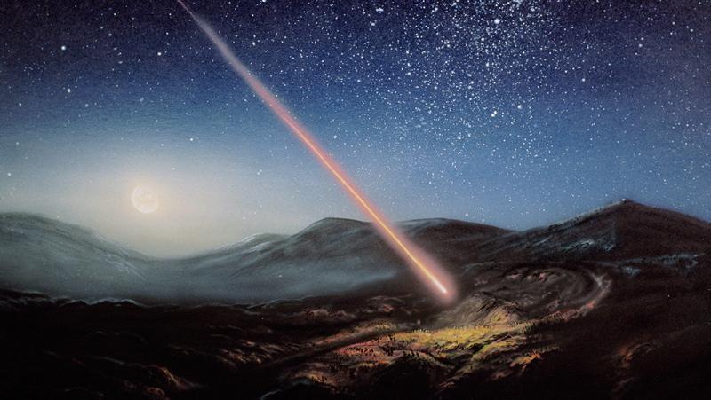 Meteorit Jatuh di Lampung