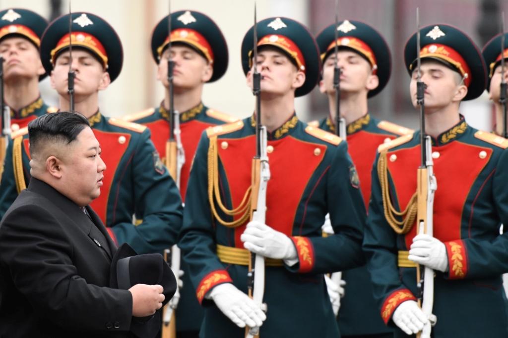 Kim Jong-un ke Vladivostok