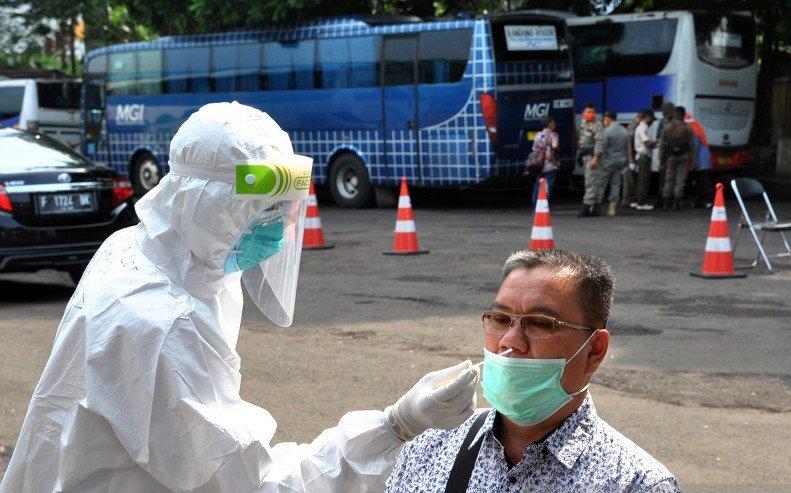 Protokol Kesehatan di Terminal  se-Jabodetabek Diperketat