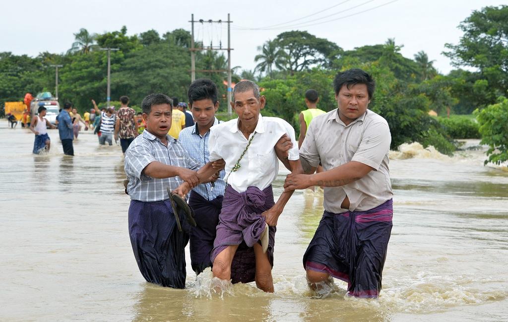 Banjir Rendam 100 Desa di Myanmar