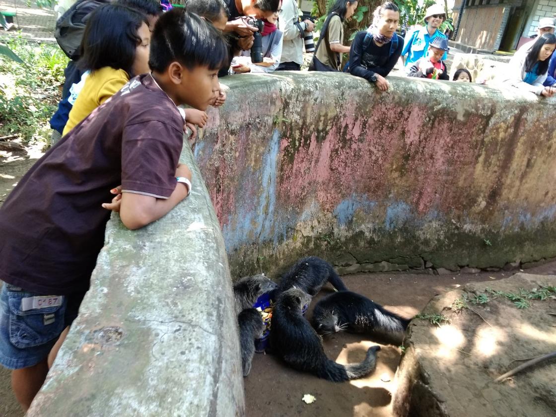 Warga Padati Bandung Zoo Isi Libur Tahun Baru