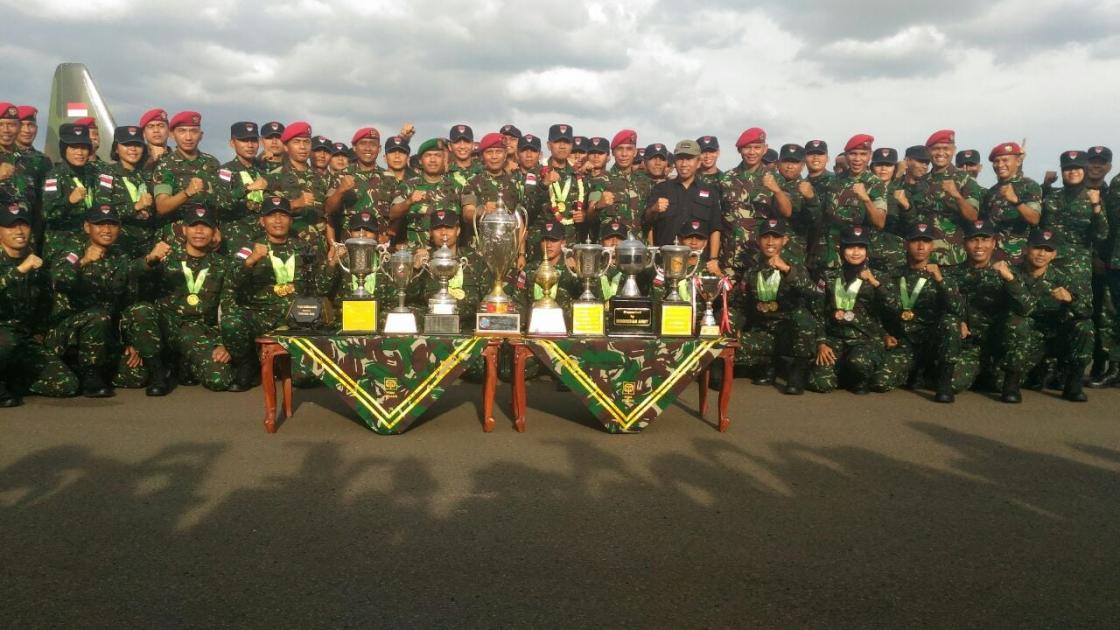 Para Petembak TNI AD Semakin Disegani