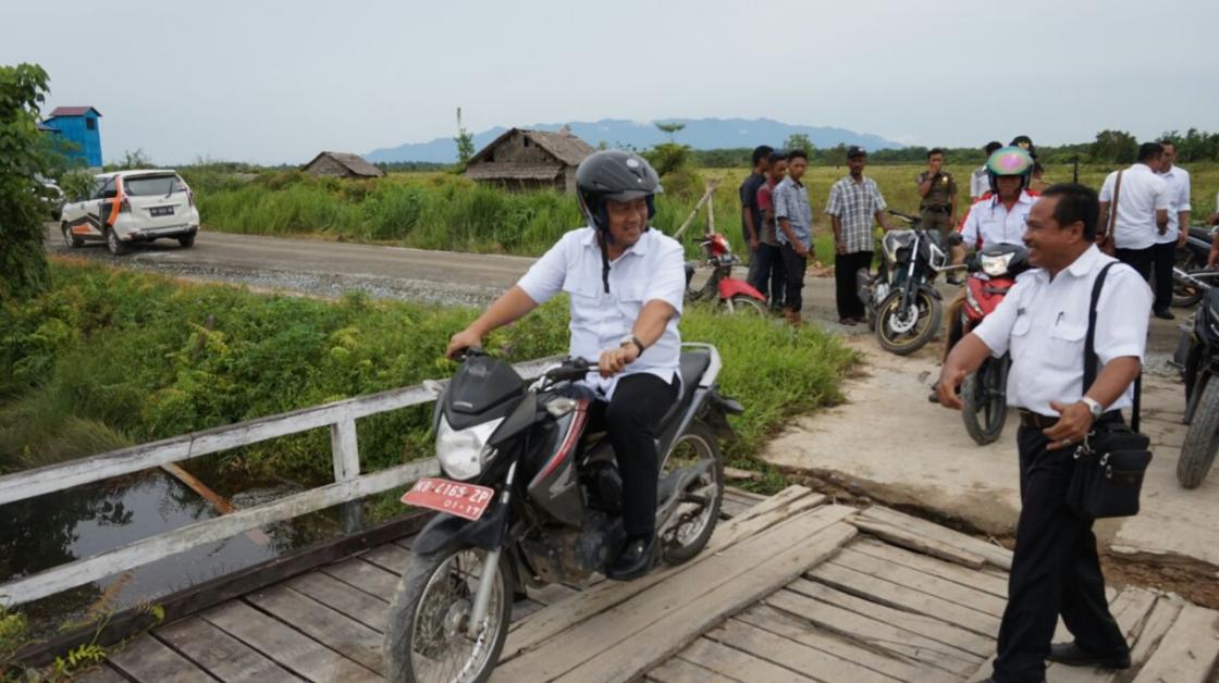 Kegigihan Itu Membuat Ridwan Jadi Transmigran Teladan