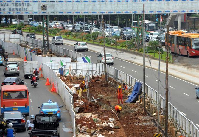 Pemkot Jakarta Selatan Tertibkan Lahan untuk MRT
