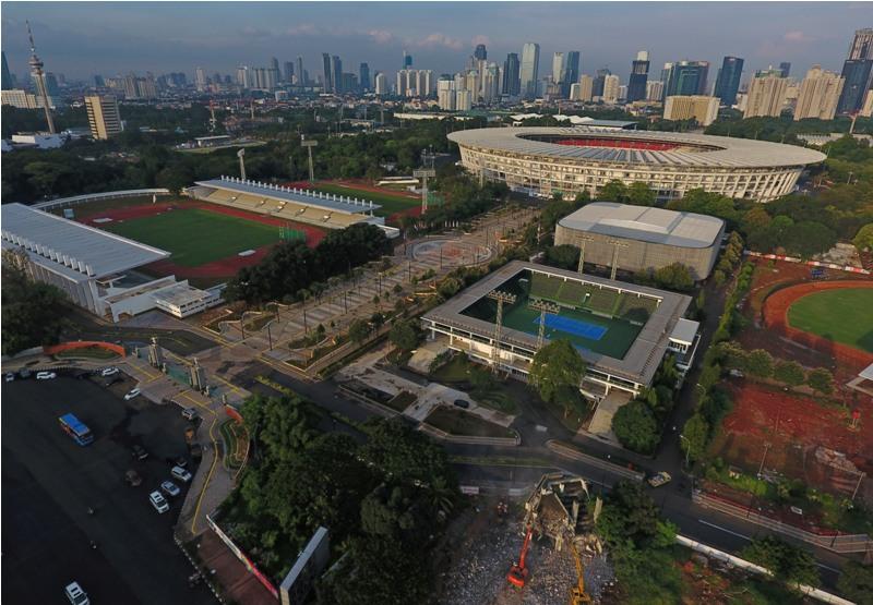 Progres Arena Asian Games Telah Capai 90 Persen