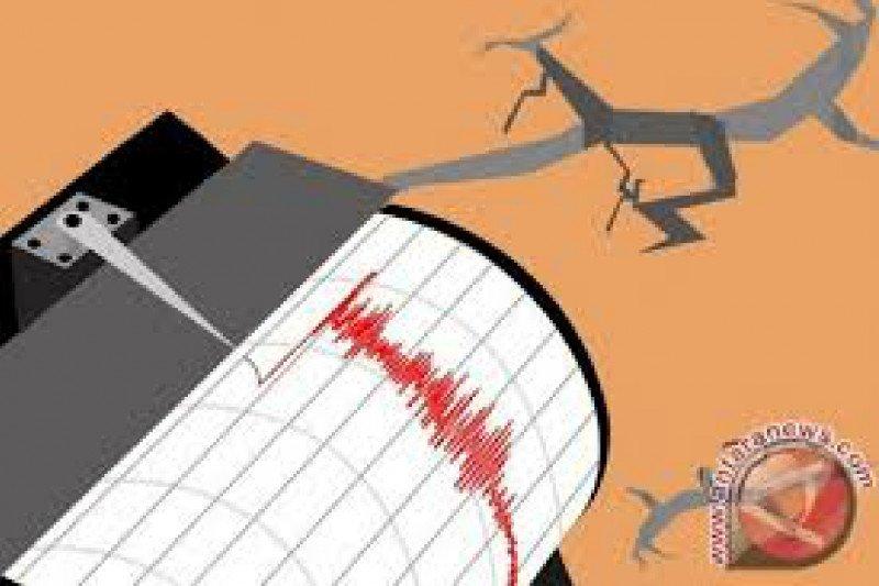 Gempa Magnitudo 5,6 Getarkan Timur Laut Melonguane, Sulut