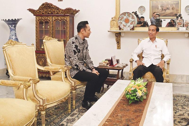 Jokowi-AHY Bahas Situasi Pascapemilu
