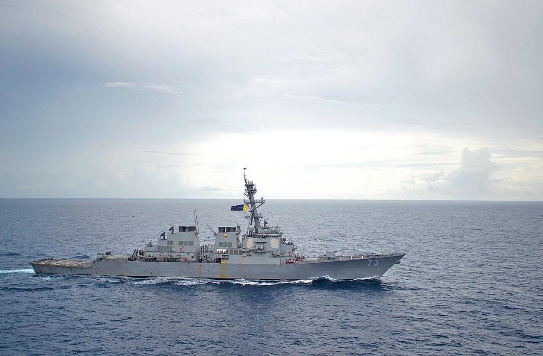 Tiongkok Protes Kapal AS Perang Lintasi LTS