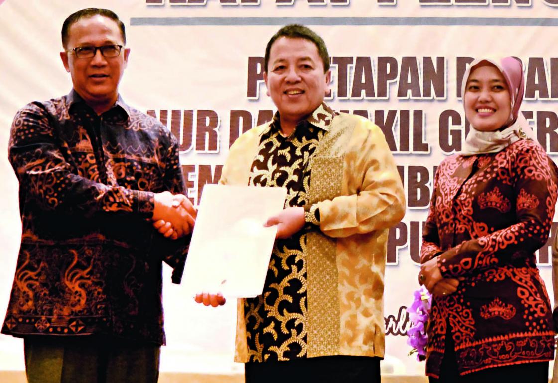 Arinal-Chusnunia Gubernur dan Wagub Lampung Terpilih