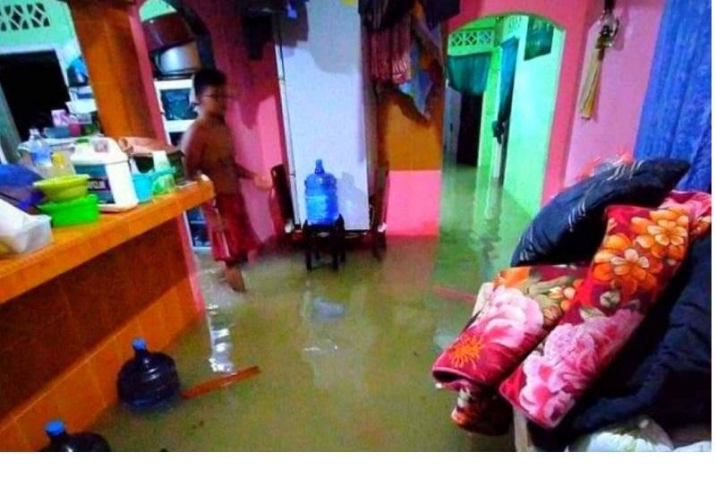 Banjir Kembali Melanda Tanungpinang Riau