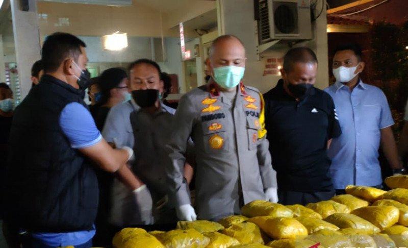 Polda Metro Ungkap 201 Kg Sabu di Hotel Wir Petamburan