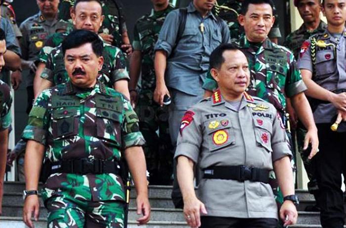 27 Ribu Personel TNI-Polri Siaga