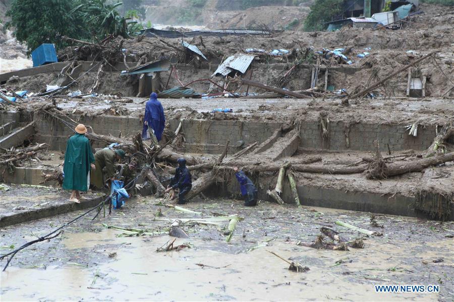 7 Tewas dalam Banjir Bandang dan Longsor di Vietnam